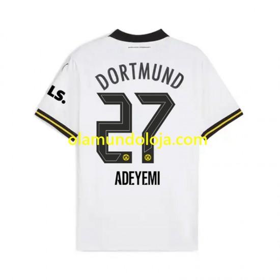 Camisola Borussia Dortmund Karim Adeyemi 27 Homem Equipamento Terceiro 2024-2025 Manga Curta